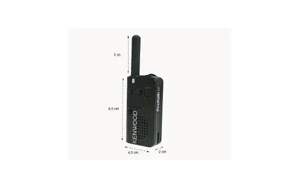 Walkie KENWOOD PMR-446 PKT23 utilisation gratuite.