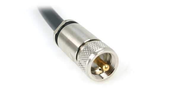 Câble coaxial 10mm avec connecteur N-Male & HYPERFLEX10