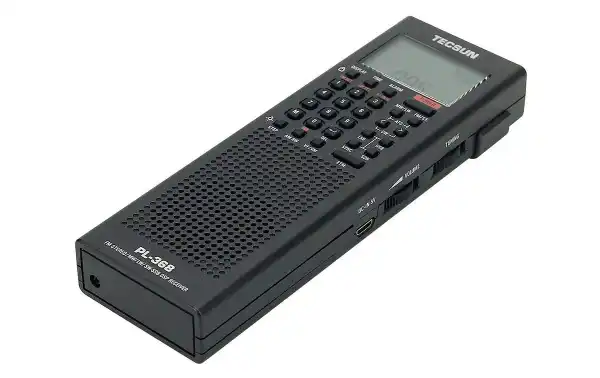 TECSUN PL-368 Black Receptor scaner multibanda SSB
