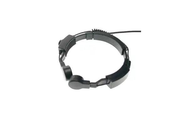 Nauzer PLX330-M4. Professional throat activated microphone with large PTT button. For MOTOROLA handhelds