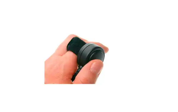 Nauzer PLX220-Y. Professional throat activated microphone with double PTT button. For YAESU VERTEX handhelds