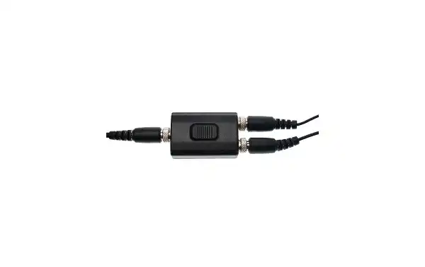 Nauzer PLX220-Y. Professional throat activated microphone with double PTT button. For YAESU VERTEX handhelds