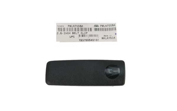 PMLN7008A Clip de ceinture Motorola DP2400 DP2600 DP4400 DP4600 DP4800