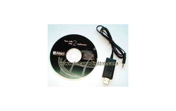 PRG-G15 Cable + Programming software for MIDLAND G-15 and G-18