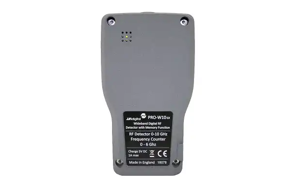 PRO-W10GX Detector profesional de frecuencias 0 -10 GHZ Digitales y analogicas.