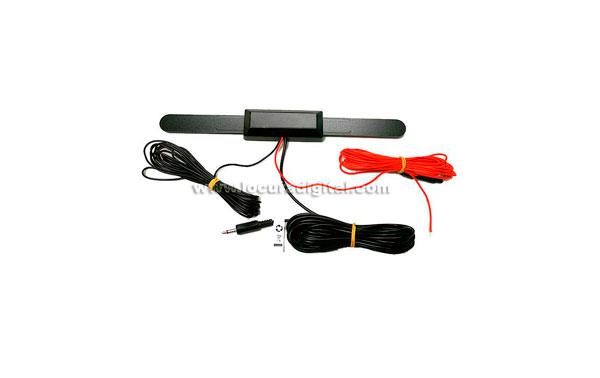 DVBT5 Antena amplificada TDT para interior vehiculo TV digital.