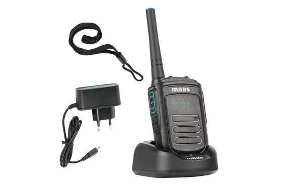 PT-130-D MAAS Walkie Talkie Livre Uso PMR446 Analógico Digital DPMR446