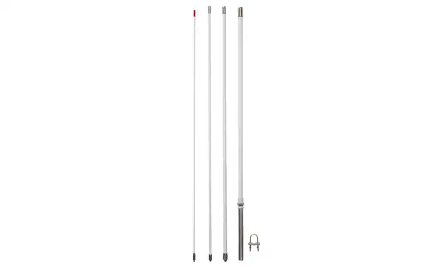 Antenne à base fibre CB PROCOMM PT-99 27 Mhz. 5,65 mètres