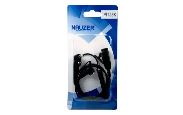 NAUZER PTT-32K Cabo com micro PTT compatível capacete PELTOR SPORTTAC caça e conectando walkies KENWOOD.