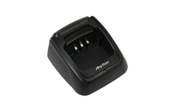 QBC45L ANYTONE Battery charging bowl for ANYTONE ATD-868UV, ATD-878UV and ATD-878UV PLUS walkies. (Needs QPS-17 wall feeder to work)