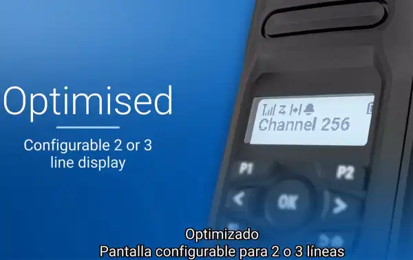 MOTOROLA MDH07RDH9WA1AN R5 GNSS LKP con pantalla