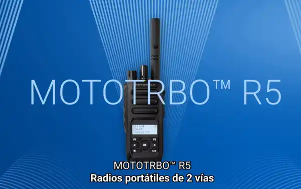 MOTOROLA R5 GNSS LKP Walkie UHF (400 - 527 Mhz) DMR