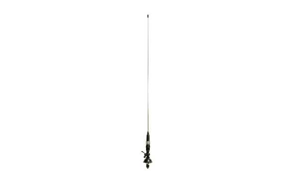 KF27 RAMBO MAAS Antena CB 27 Mhz. ajustable. Color Negro, tipo palomilla. 70 cms.