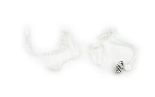 Nauzer RECNA001 para Pinganillos: Silicona Blanda, Tubo de Aire 