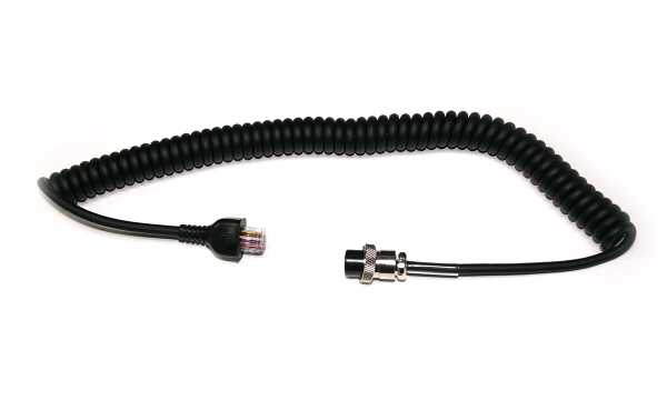 RECYS8100540 YAESU replacement cable 8 pins to RJ for microphone MD-100A8X