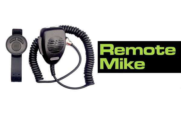 President ACFD-602 Hands-free vehicle microphone with the MIKE