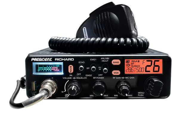 PRESIDENT RICHARD CB10 meter station AM-FM