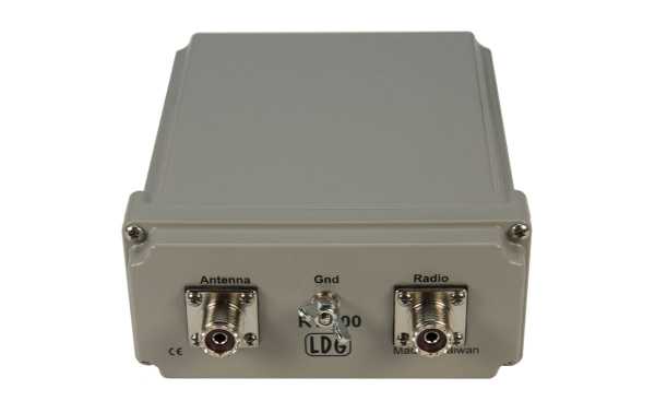RT100MK2 LDG RT-100 MKII Automatic antenna coupler 100 wats. 1.8 to 54 Mhz.
