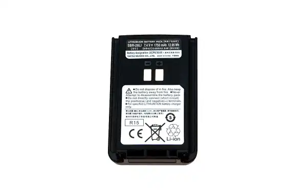 Yaesu SBR28LI Batterie Li-Ion Originale 1750mAh Yaesu FT4-XE / VE