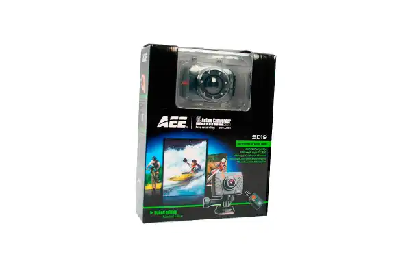 AEE SD19FN Sports Camara sumergible de uso extremo Full HD 1080p. Sin patalla