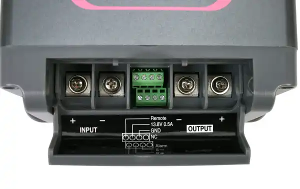 Entrée réducteur 24 volts DC sortie 12-15 volts