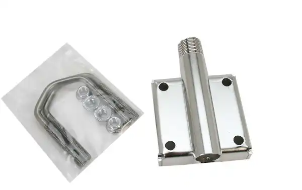 This accessory is ideal for mounting different devices or equipment on masts, offering a secure and stable hold. Its one-inch thread design facilitates simple installation and adjustment.