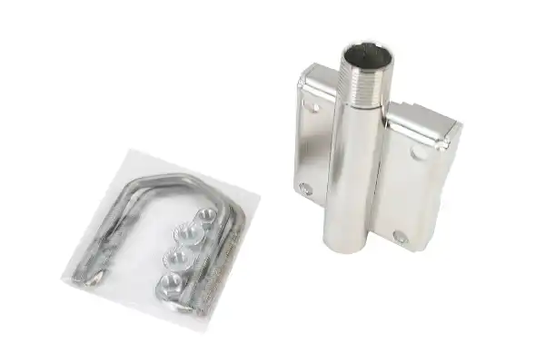 The MIRMIDON SEAFIX-66 is a stainless steel bracket with one inch thread designed to be fixed to a mast with a diameter of 25 to 50 mm.