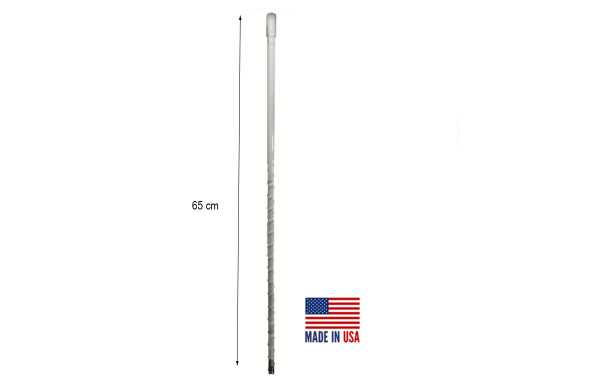 PROCOMM SF2-W Antena 3/8 rosca para veículo radiante CB27 Comprimento 65 cm