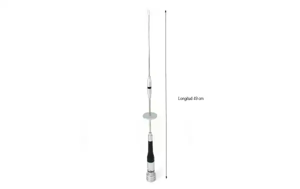 Antenne PL mobile bande Biba 144/430 Mhz. longueur 49cm