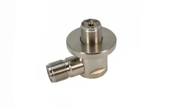 SIRIO SO-239 Angular Connector PL Female - PL Female to support.