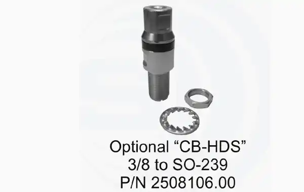 PERFORMER SÍRIO -5.000-3 / 8 EIXO SÍRIO CB ANTENA 3/8