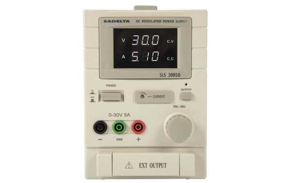 SADELTA SL-3005 Alimentação 0-30 v. laboratório ajustável