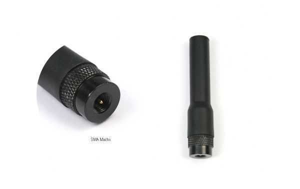 The Falkos SMA-209M is a short flexible antenna designed for walkie-talkies with a male SMA connector. It is a dual-band antenna that can operate in two different frequency bands: 144 MHz and 430 MHz.