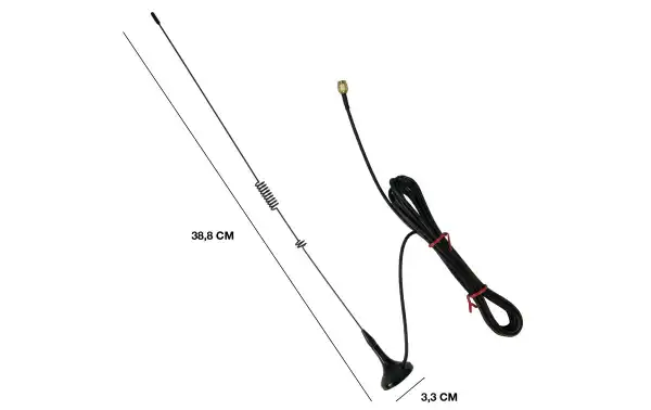 VUM201SAM Antena mini-magnetica VHF/UHF conector SMA