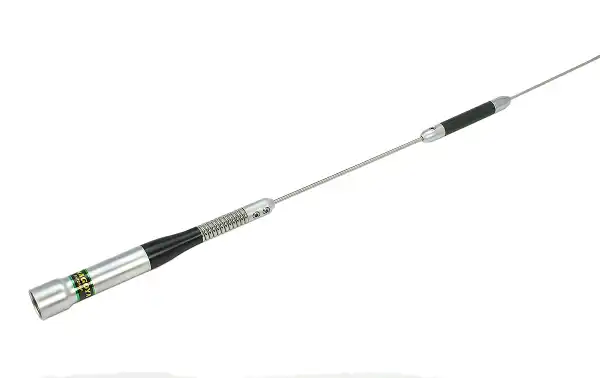 NAGOYA SP80P Antena Bibanda VHF/UHF 144/430 mHz con muelle color Plata