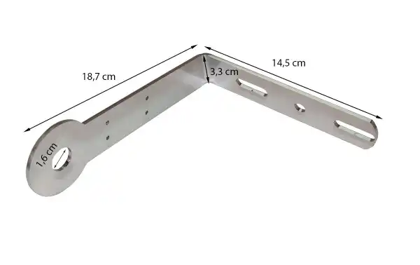 MIRMIDON SPM-60 Soporte acero inoxidable para DAF-RENAULT- MRECEDEZ