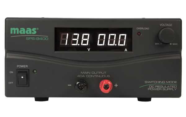 SPS-9400 Fuente Alimentacion Conmutada 230 v Regulable 3 -15v  40 amp.