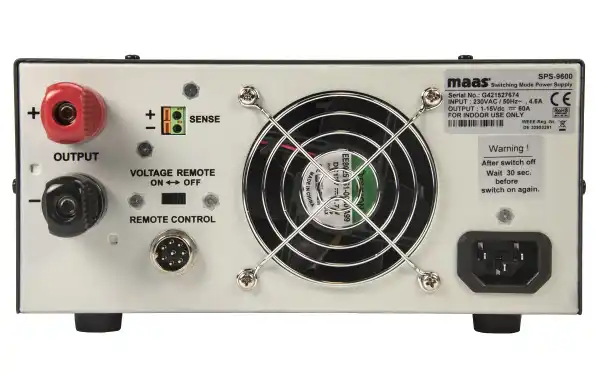 MAAS SPS 9600 Fuente Alimentacion Conmutada 230v/ 3-15v ,60 amper.