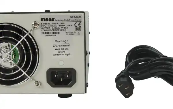 MAAS SPS 9600 Fuente Alimentacion Conmutada 230v/ 3-15v ,60 amper.