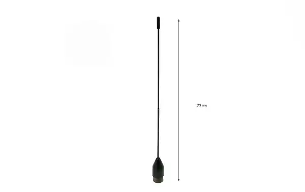 FALKOS SRH519F Antena bibanda para walkies 144 / 430 Mhz. SMA hembra