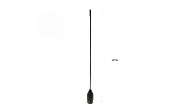 FALKOS SRH-519M Antena Walkie de banda dupla de 144-430 Mhz. Masculino SMA