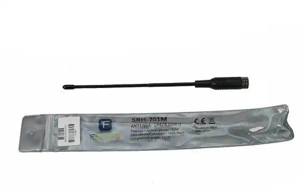 FALKOS SRH 701M. Antenna Walkies Bibanda 144/430 MHz. SMA male
