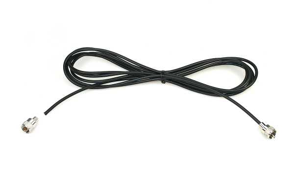 SRTA-1200-CABLE4 Cable RG58 longitud 4 mts con dos conectores PL 259 