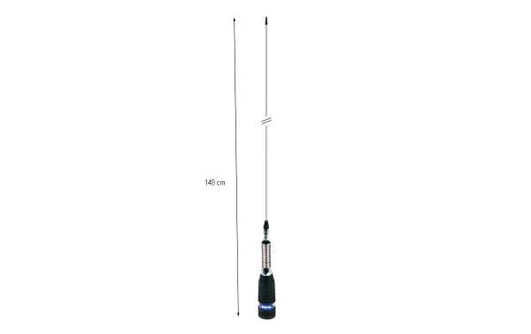 SIRTEL SRT-M145RA CB Antenna 27Mhz. (antenna only, no base and no cable)