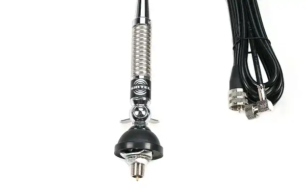 SIRTEL SRTM-TRUCK-73 Antena móvil para CB 27 Varilla de fibra