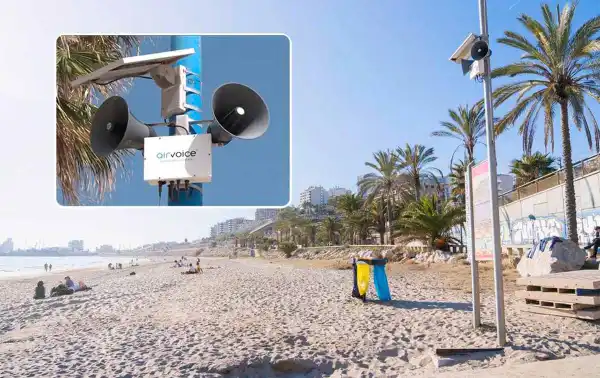 AIRVOICE PLAYA Wireless PA System for Beaches