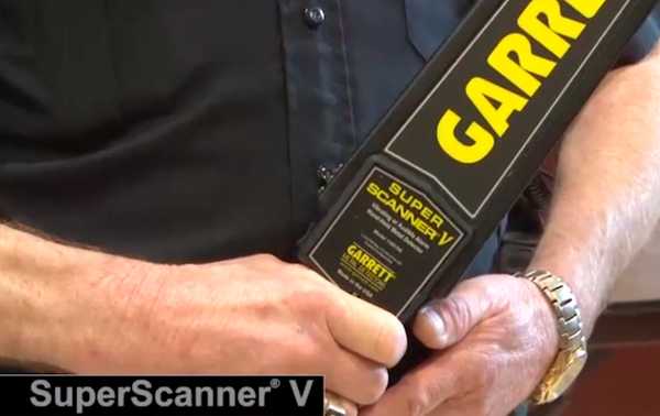 Garrett Super Scanner-V Handheld Metal Detector