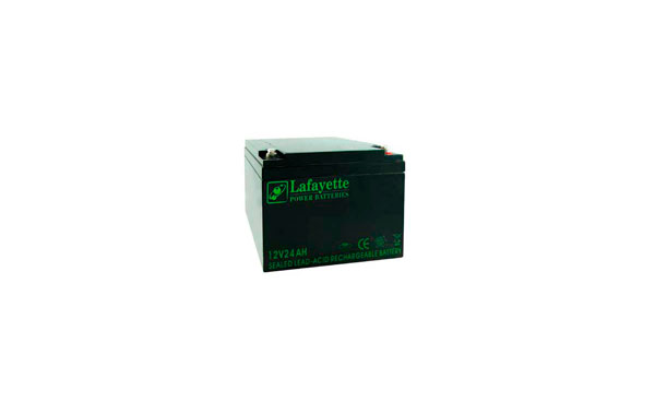 SW-12240 BATERIA DE PLOMO RECARGABLE Lafayette Power VOLTAGE 12V. Capacidad 24 amperios. Terminal: T4