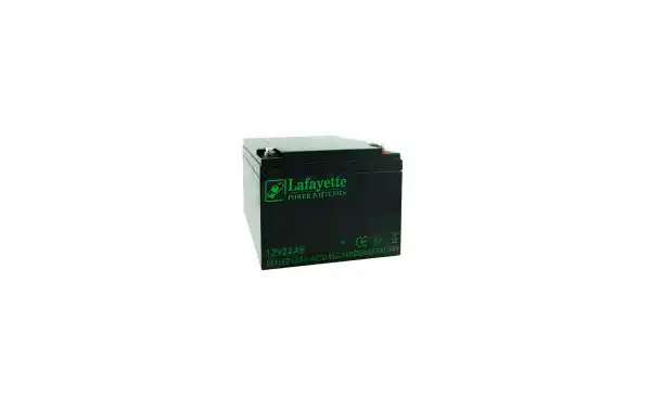 SW-12240 BATERIA DE PLOMO RECARGABLE Lafayette Power VOLTAGE 12V. Capacidad 24 amperios. Terminal: T4