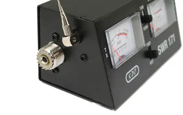 K-PO SWR-171 SWR meter and wattmeter for CB, with 2 instruments